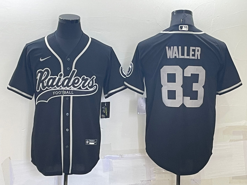 Men's Las Vegas Raiders Darren Waller #83 Black Jersey Joint Edition
